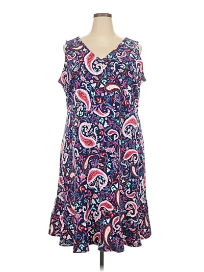 Pre-owned Talbots Casual Dress In Blue