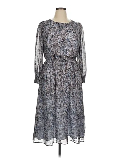 Talbots Casual Dress In Blue