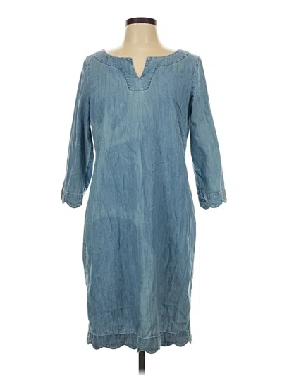 Pre-owned Talbots Casual Dress In Blue