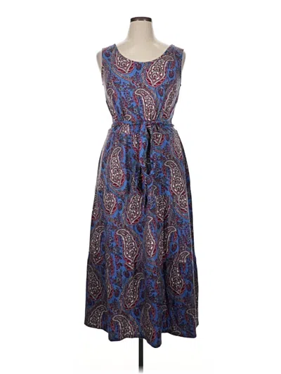 Pre-owned Talbots Casual Dress In Blue