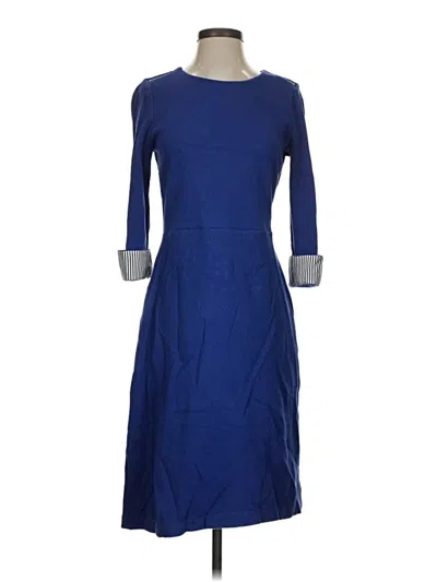 Pre-owned Talbots Casual Dress In Blue
