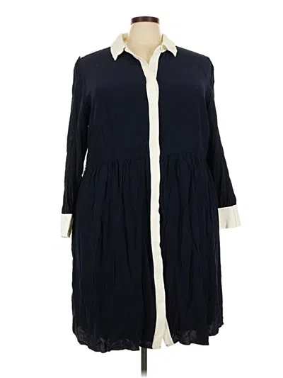 Pre-owned Talbots Casual Dress In Blue