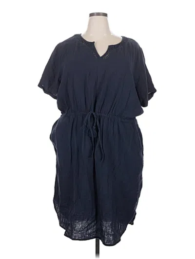 Talbots Casual Dress In Blue