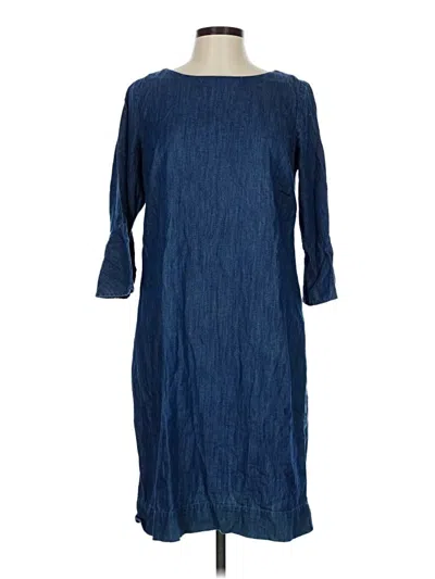 Pre-owned Talbots Casual Dress In Blue
