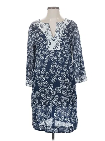 Pre-owned Talbots Casual Dress In Blue