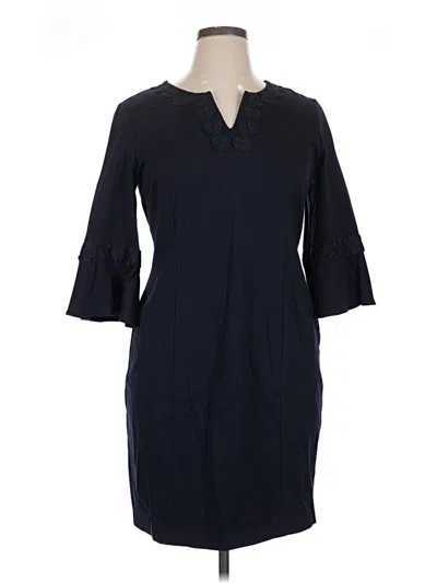 Pre-owned Talbots Casual Dress In Blue