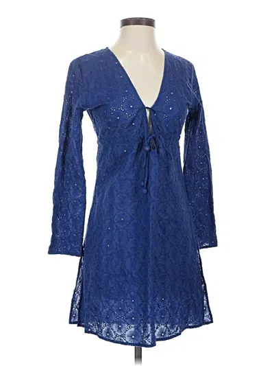 Pre-owned Talbots Casual Dress In Blue
