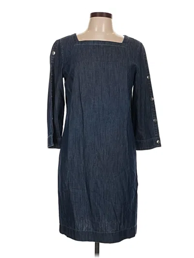 Pre-owned Talbots Casual Dress In Blue