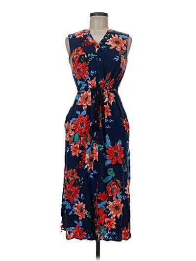 Pre-owned Talbots Casual Dress In Blue