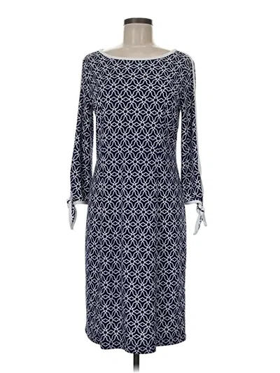 Pre-owned Talbots Casual Dress In Blue