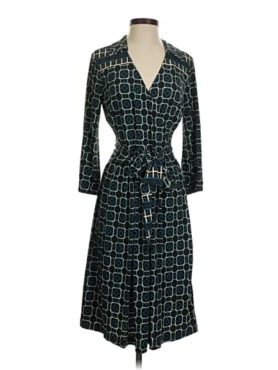 Pre-owned Talbots Casual Dress In Blue