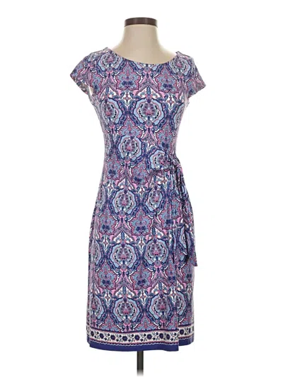 Pre-owned Talbots Casual Dress In Blue