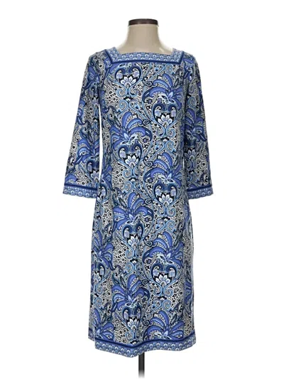 Pre-owned Talbots Casual Dress In Blue