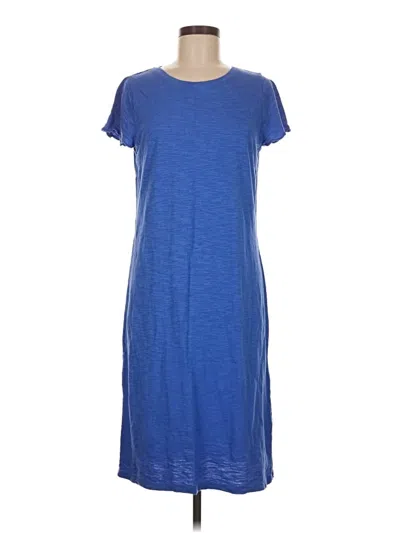 Pre-owned Talbots Casual Dress In Blue