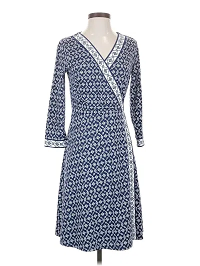 Pre-owned Talbots Casual Dress In Blue