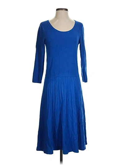 Pre-owned Talbots Casual Dress In Blue