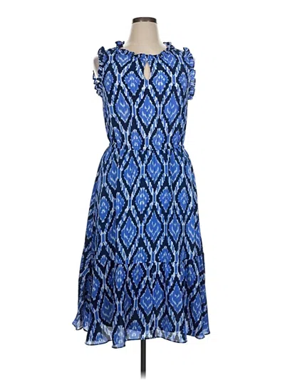 Pre-owned Talbots Casual Dress In Blue