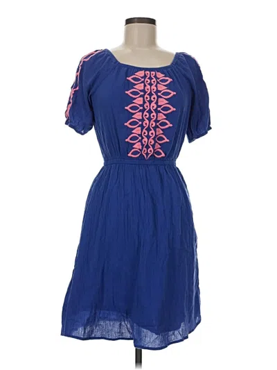 Pre-owned Talbots Casual Dress In Blue
