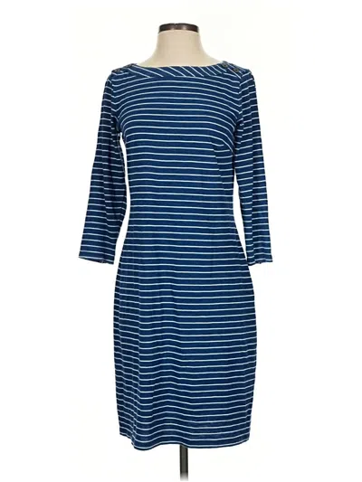 Pre-owned Talbots Casual Dress In Blue