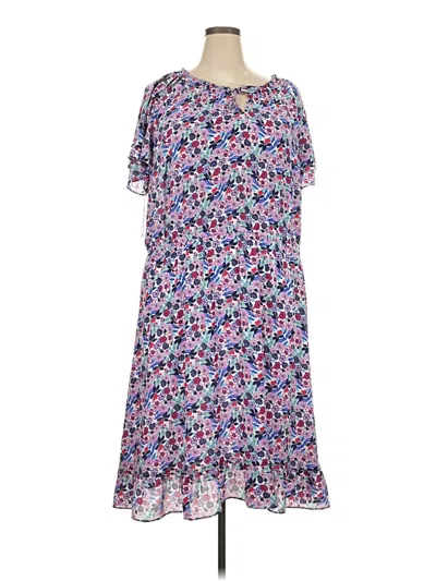 Pre-owned Talbots Casual Dress In Blue