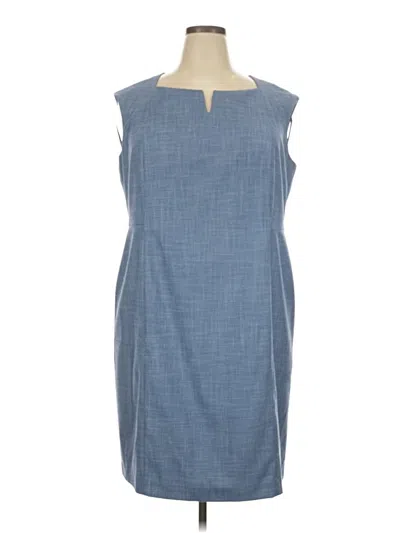 Pre-owned Talbots Casual Dress In Blue