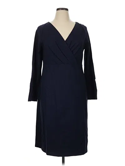 Pre-owned Talbots Casual Dress In Blue
