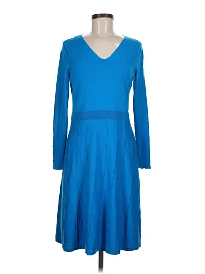 Pre-owned Talbots Casual Dress In Blue