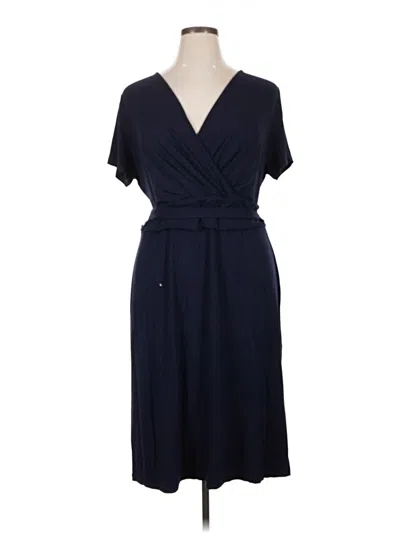 Pre-owned Talbots Casual Dress In Blue