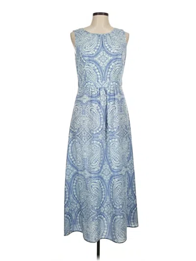 Pre-owned Talbots Casual Dress In Blue
