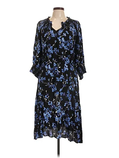 Pre-owned Talbots Casual Dress In Blue