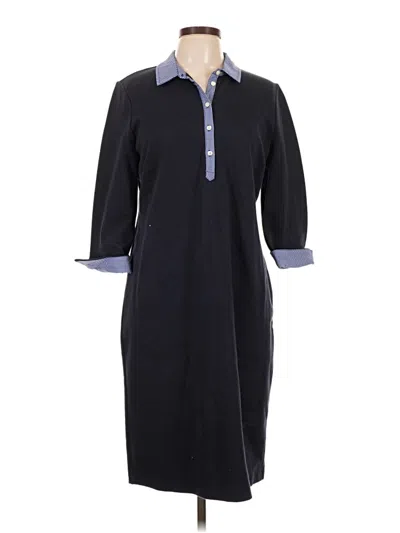 Pre-owned Talbots Casual Dress In Blue
