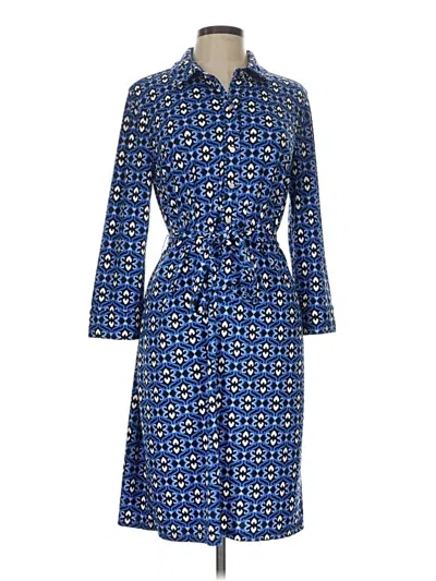 Pre-owned Talbots Casual Dress In Blue