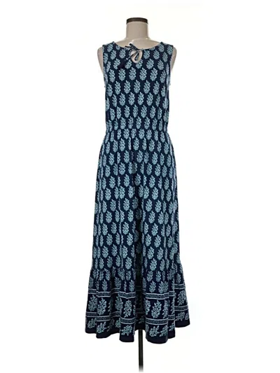 Pre-owned Talbots Casual Dress In Blue