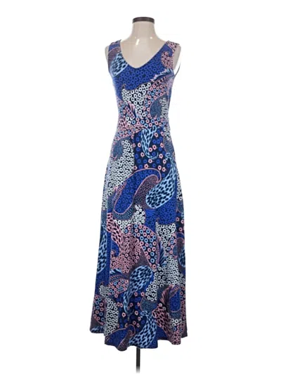 Pre-owned Talbots Casual Dress In Blue