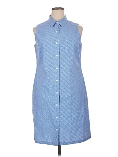 Pre-owned Talbots Casual Dress In Blue