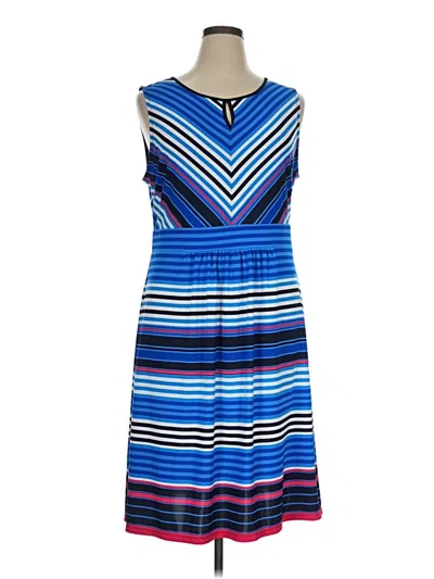 Pre-owned Talbots Casual Dress In Blue