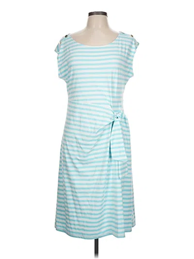 Pre-owned Talbots Casual Dress In Blue