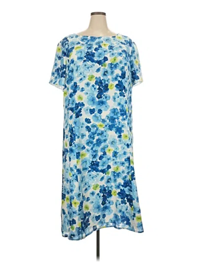 Pre-owned Talbots Casual Dress In Blue