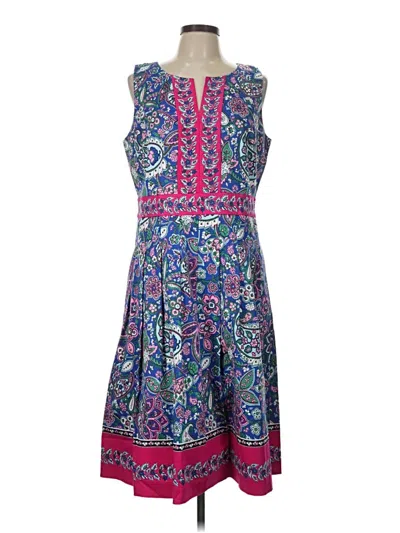 Pre-owned Talbots Casual Dress In Blue
