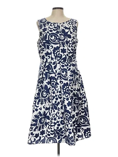 Pre-owned Talbots Casual Dress In Blue