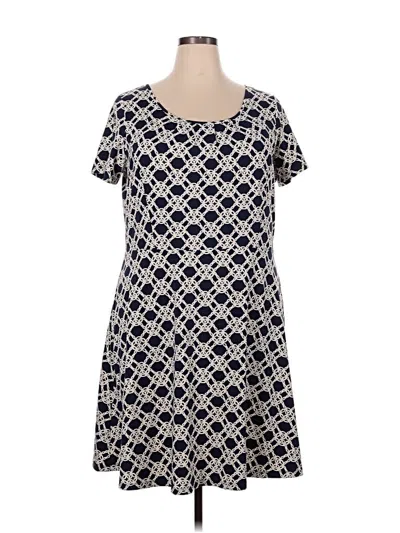 Pre-owned Talbots Casual Dress In Blue