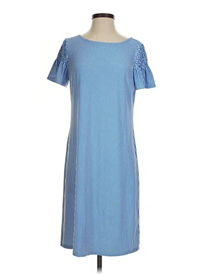 Pre-owned Talbots Casual Dress In Blue