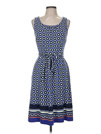 Pre-owned Talbots Casual Dress In Blue