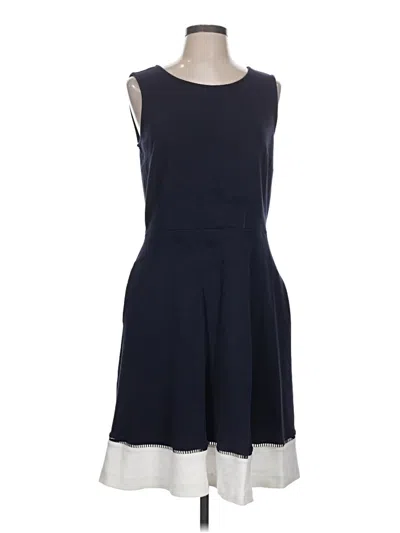 Pre-owned Talbots Casual Dress In Blue