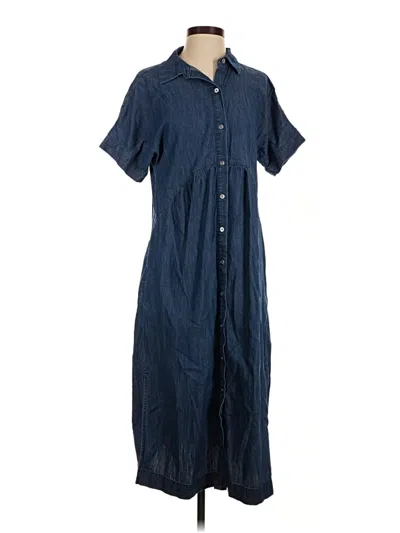 Pre-owned Talbots Casual Dress In Blue