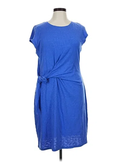 Pre-owned Talbots Casual Dress In Blue