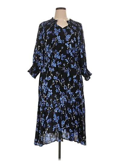 Pre-owned Talbots Casual Dress In Blue