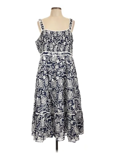 Pre-owned Talbots Casual Dress In Blue