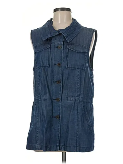 Pre-owned Talbots Casual Dress In Blue