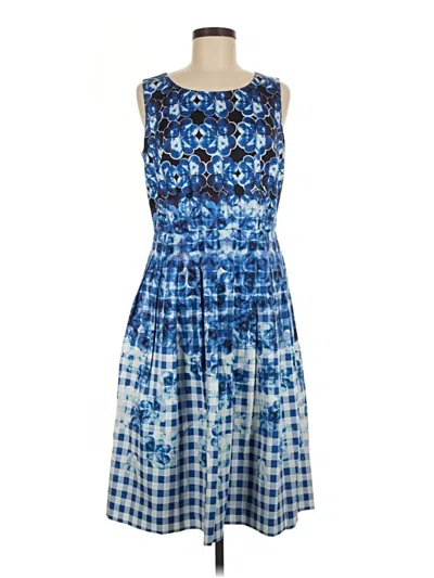 Pre-owned Talbots Casual Dress In Blue